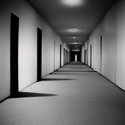 Disquieting Liminal Space Photo