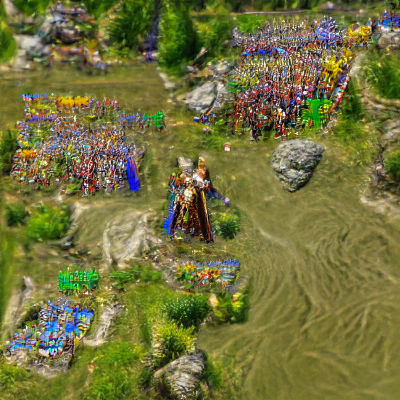 Heroes of Might and Magic Inspired Scene