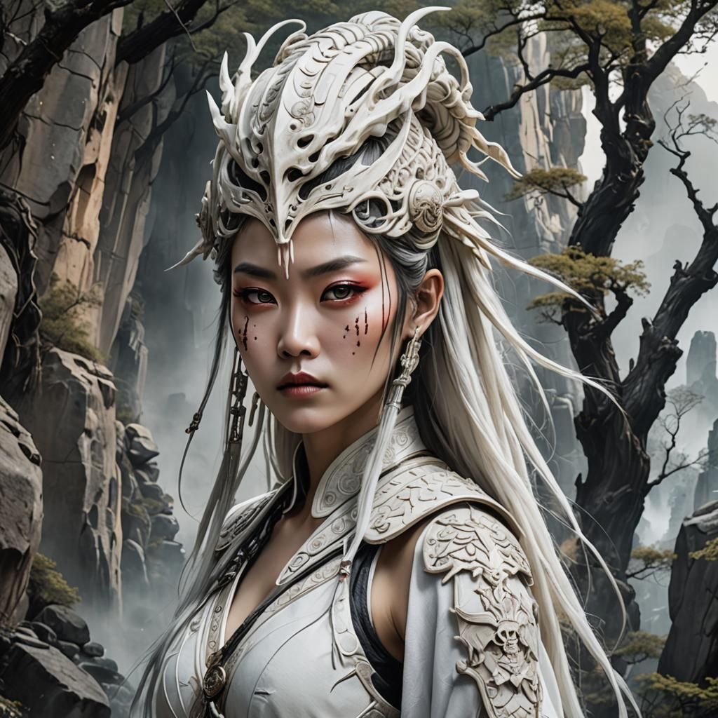 White Bone Spirit in Bone Armor