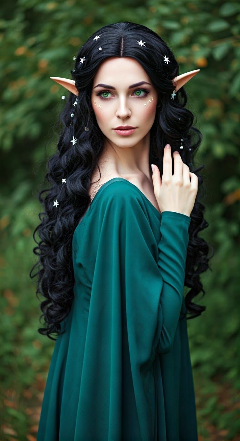 Beautiful Elf Cosplay Portrait