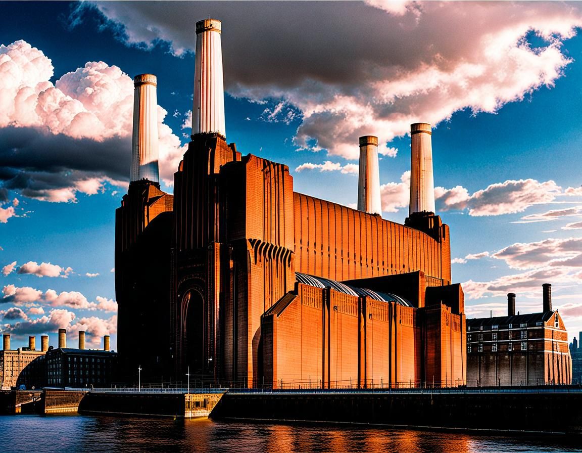 Pink Floyd's Pig Over Battersea Power Station