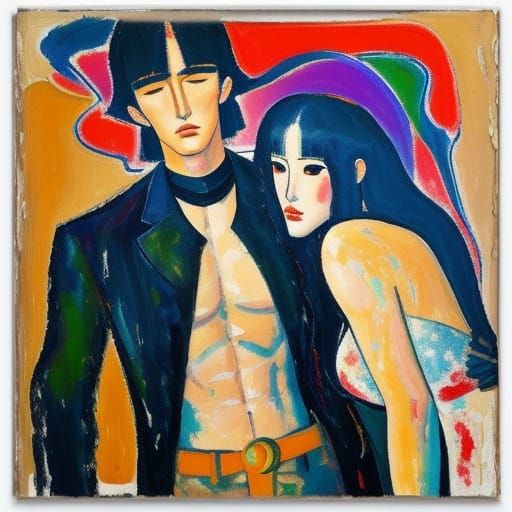 Ethereal Portraits in Neo-Impressionist Style