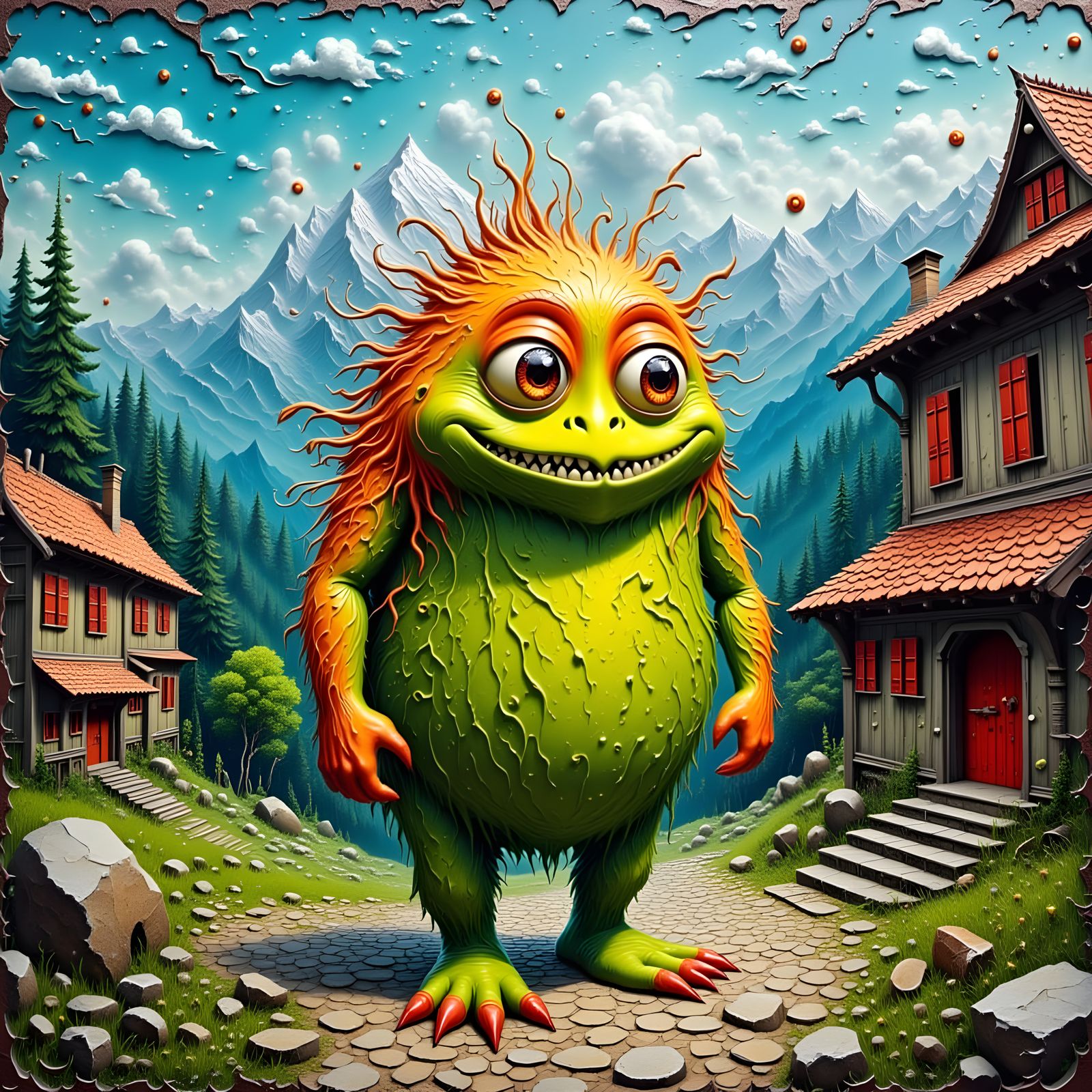 Friendly Mountain Troll