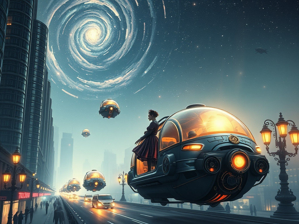 Ethereal Sci-Fi Scene