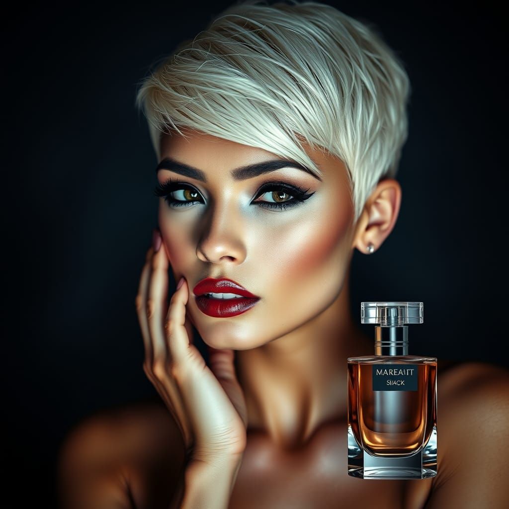 Elegant Black Beauty in Moody Perfection