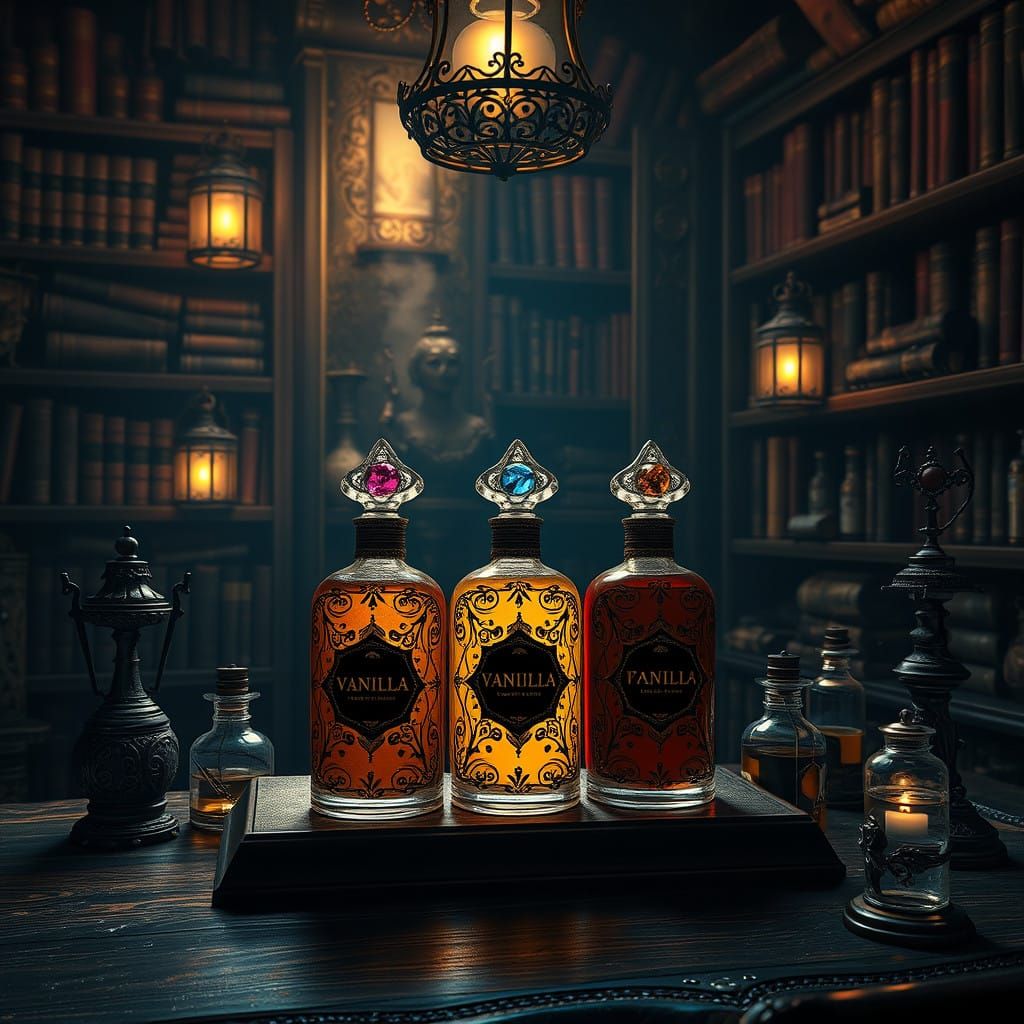 Whimsical Apothecary in Mystic, Dreamlike Atmosphere