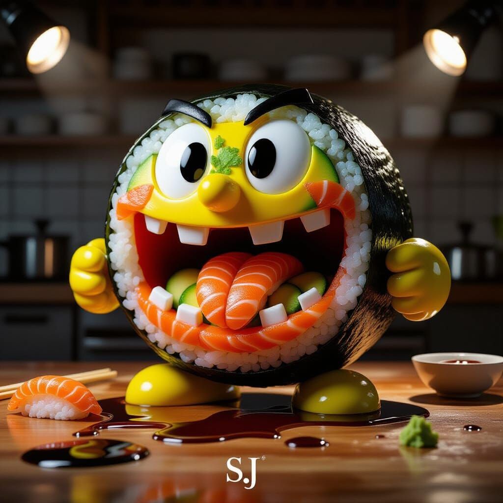 Sushi Pac-Man 1