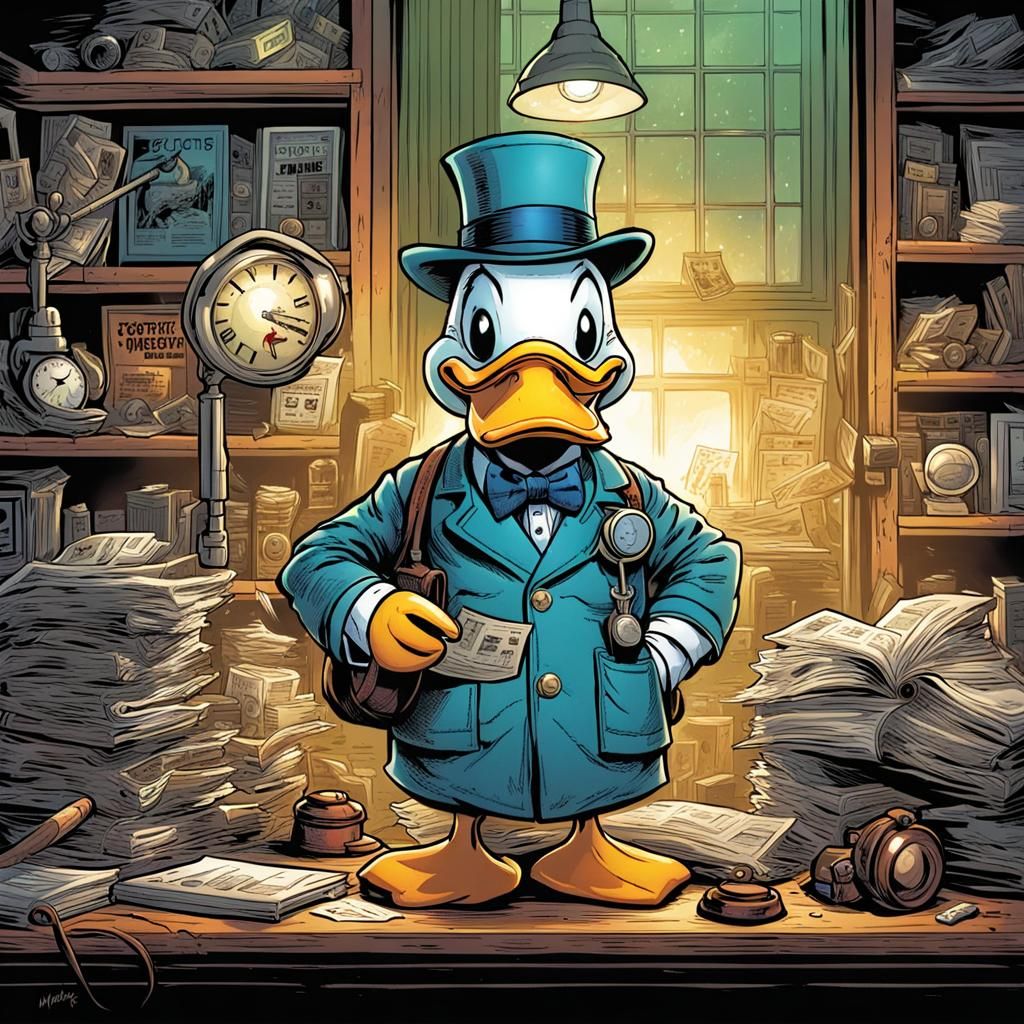 Doctor Duck: Comic Book Detective