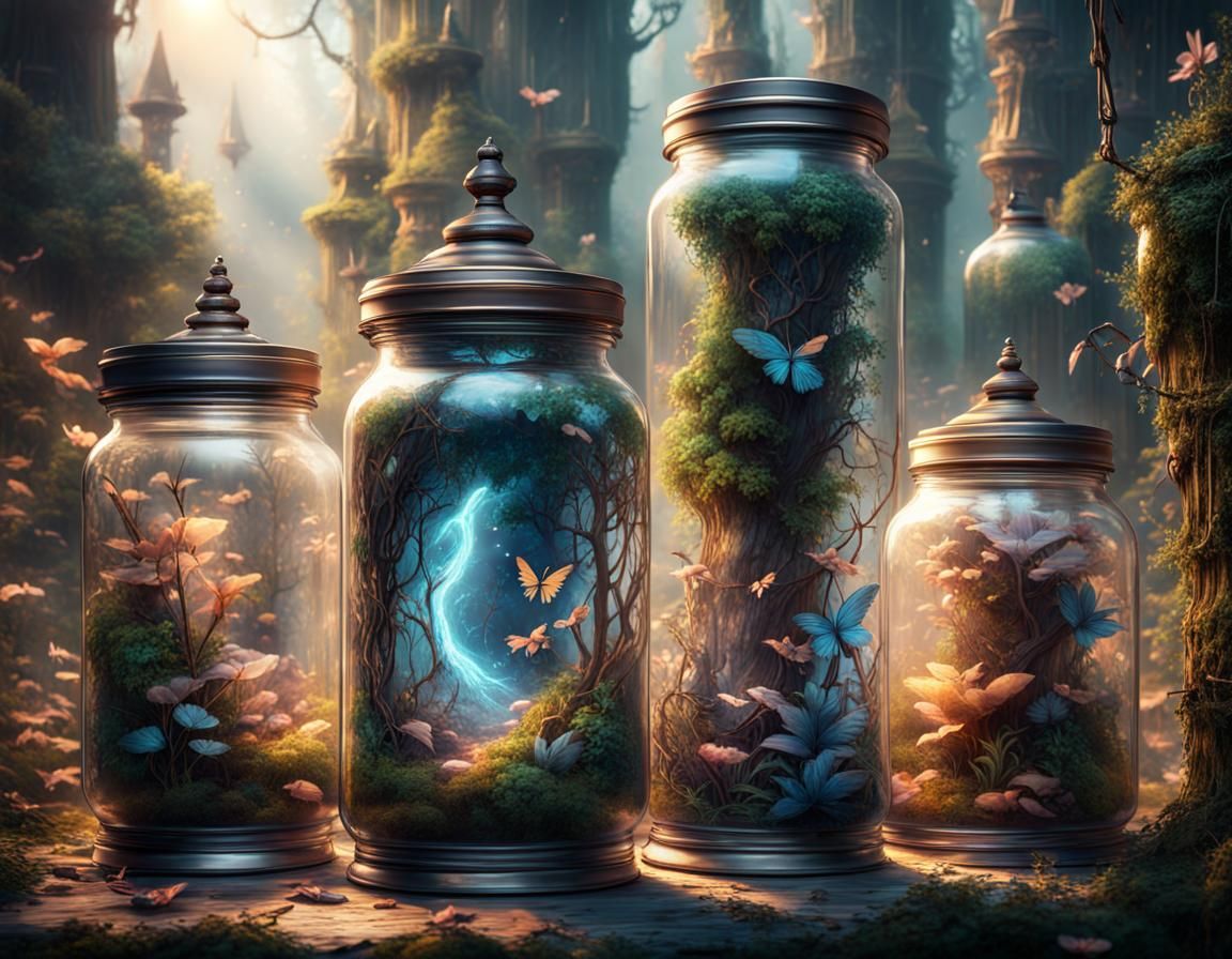 Fairies Yearning for Freedom: Fantasy Concept Art
