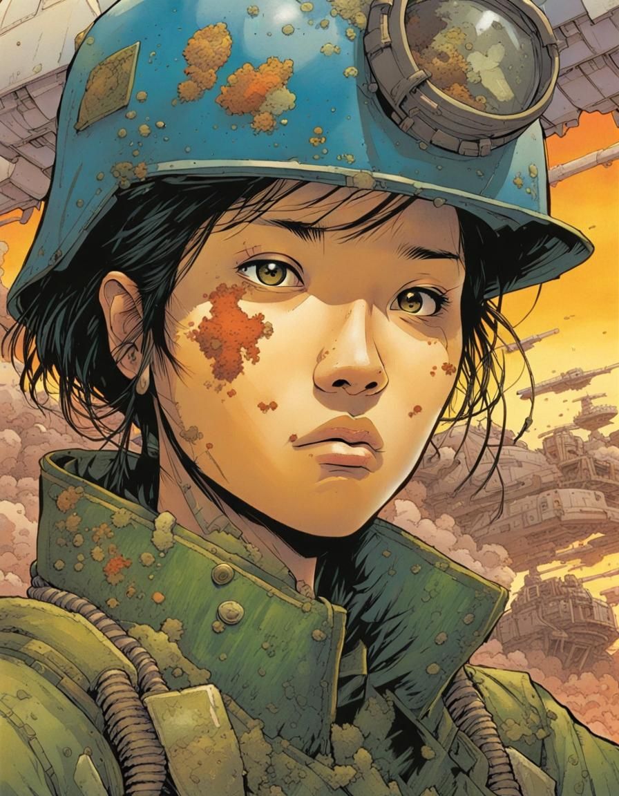 Imperial Marine in Abandoned Starship: Manga Portrait