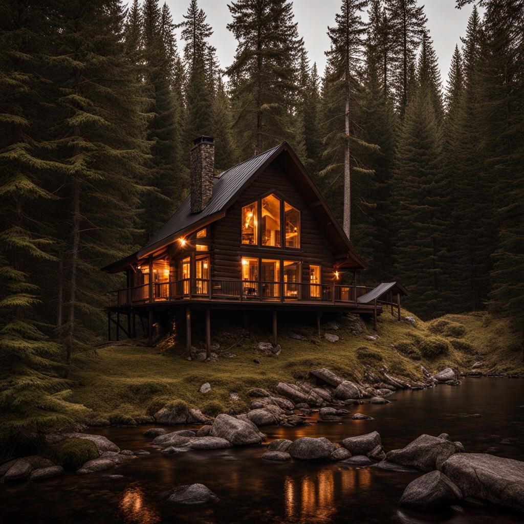 Secluded Cabin in the Backwoods