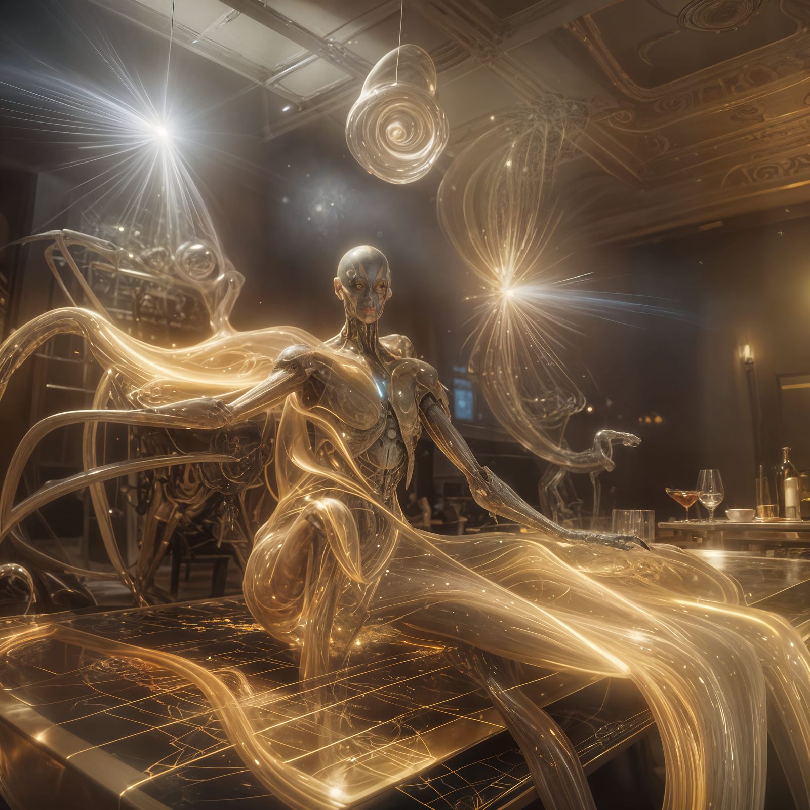 Volumetric Visualization of this accelerated-human assuming his current position...