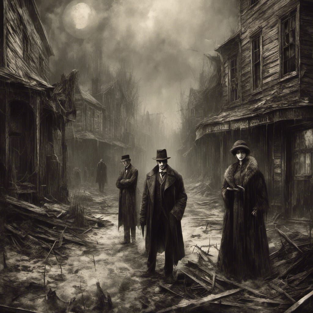 1920s Investigators Travel Through Time in Macabre Style