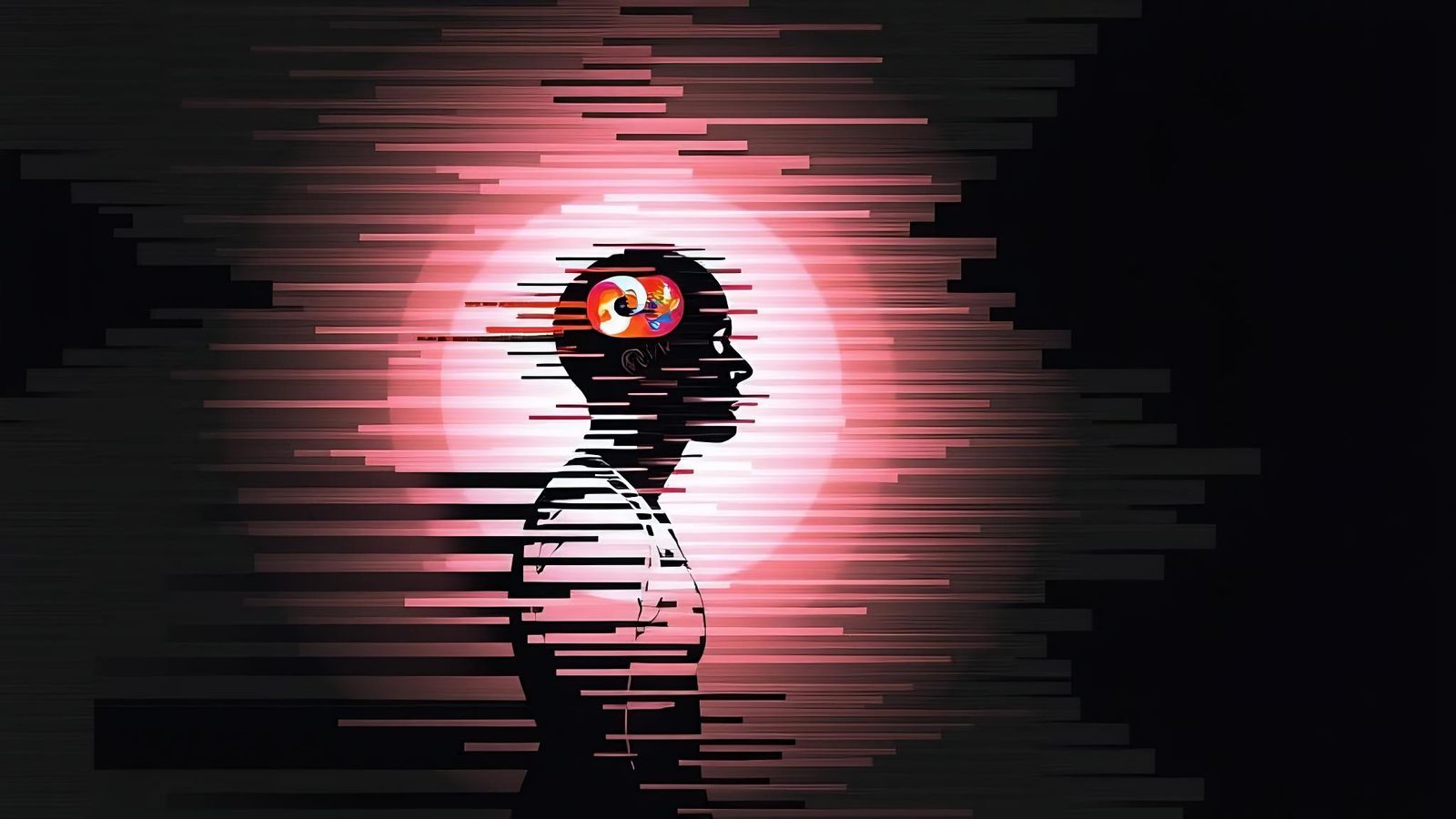 Evolving Corrupted Patterns: An AI Visualization