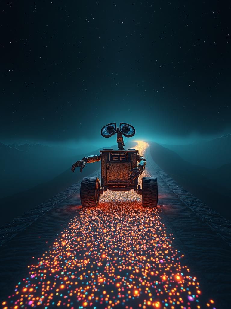 Wall-E as Grim Reaper in Dreamscape