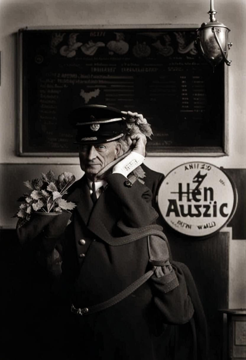 Kapitän Heinz Auerswald Portrait