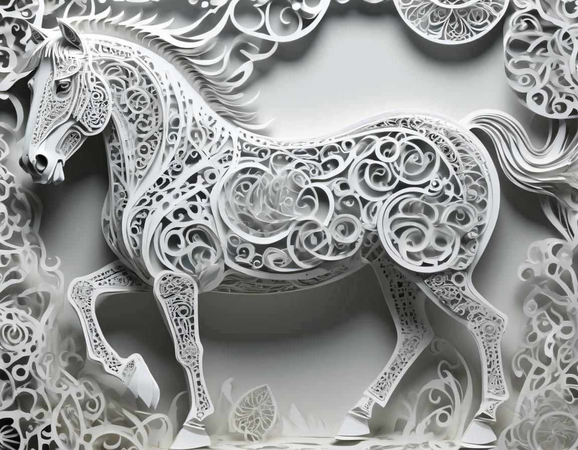 White horse