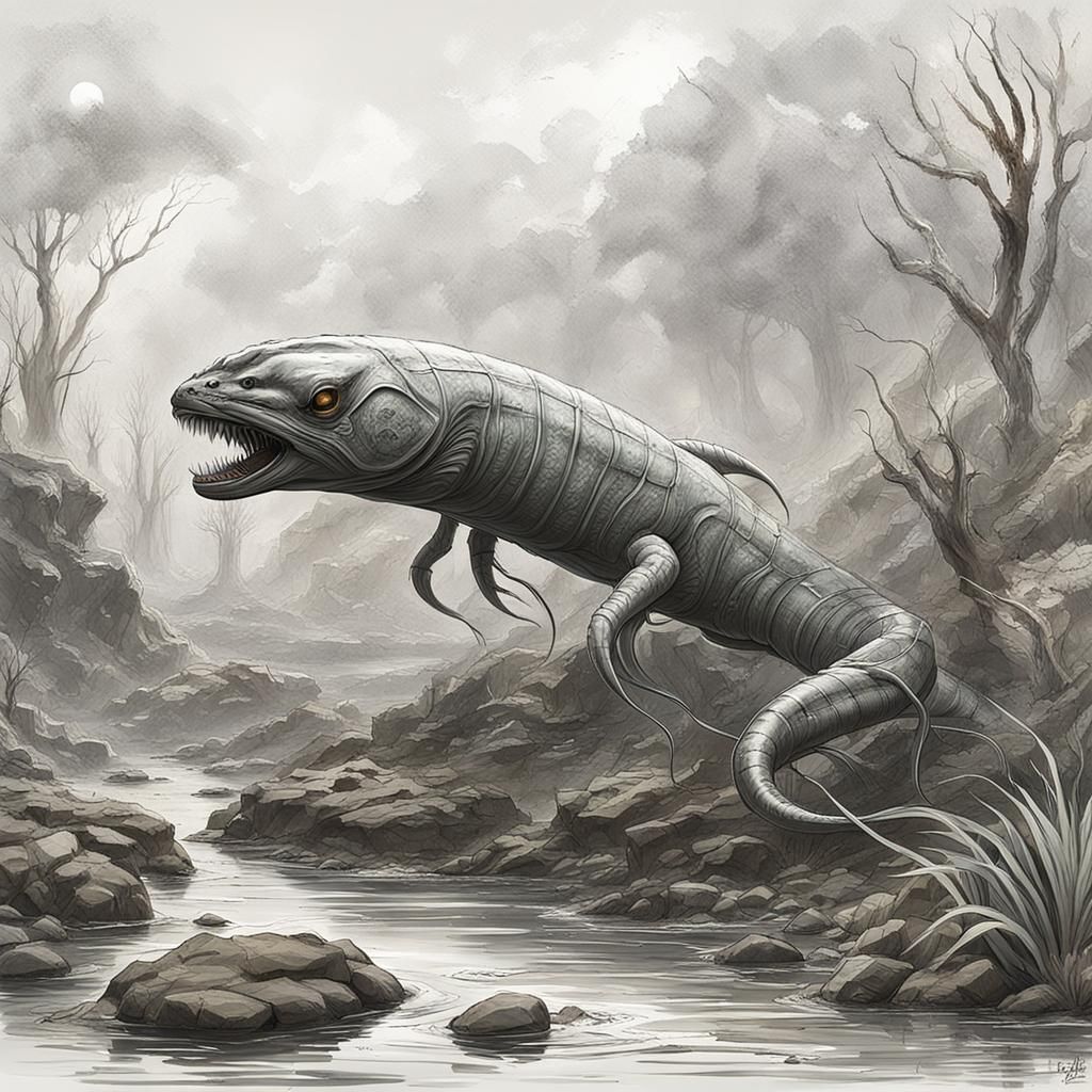 Exotic Alien Life on Distant Exoplanet