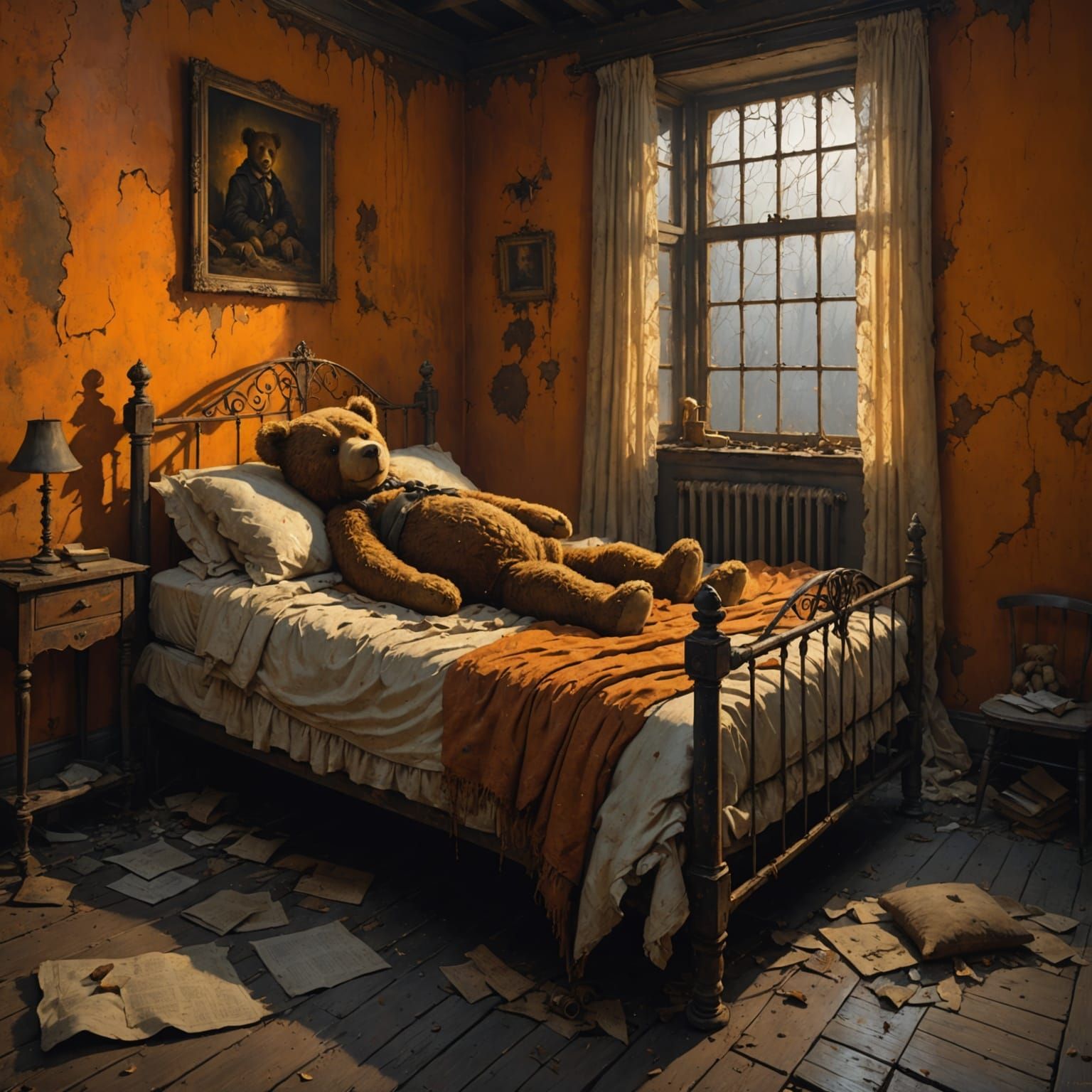 Decaying Dreams in a Burnt Aesthetic