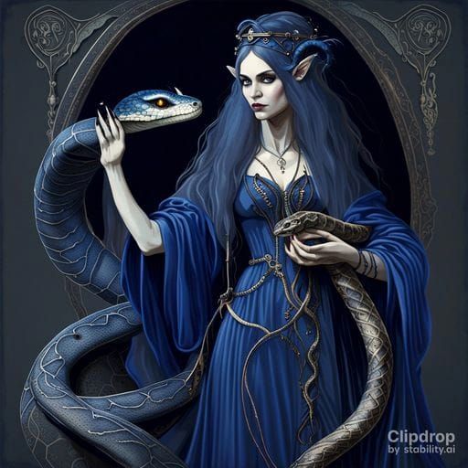 Elegant Queen Portrait