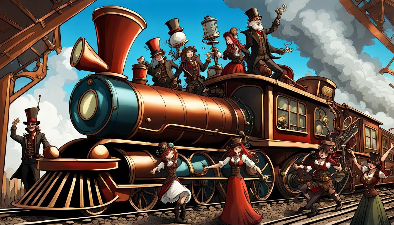 Steampunk Heavy Metal Festival at the North Pole