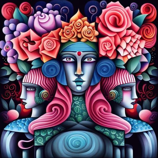 Cubist-Hyper Queen
