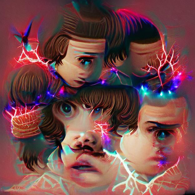 AI Image of Stranger Things