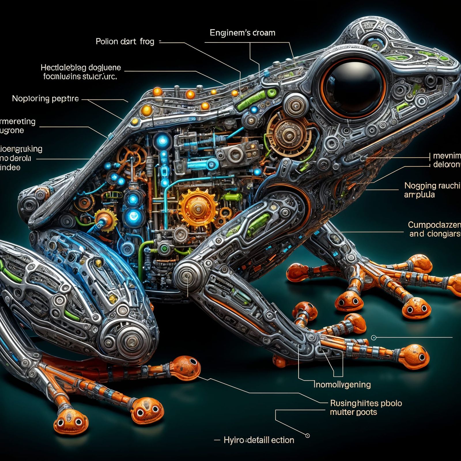 RoboFrog Engineering Schematic