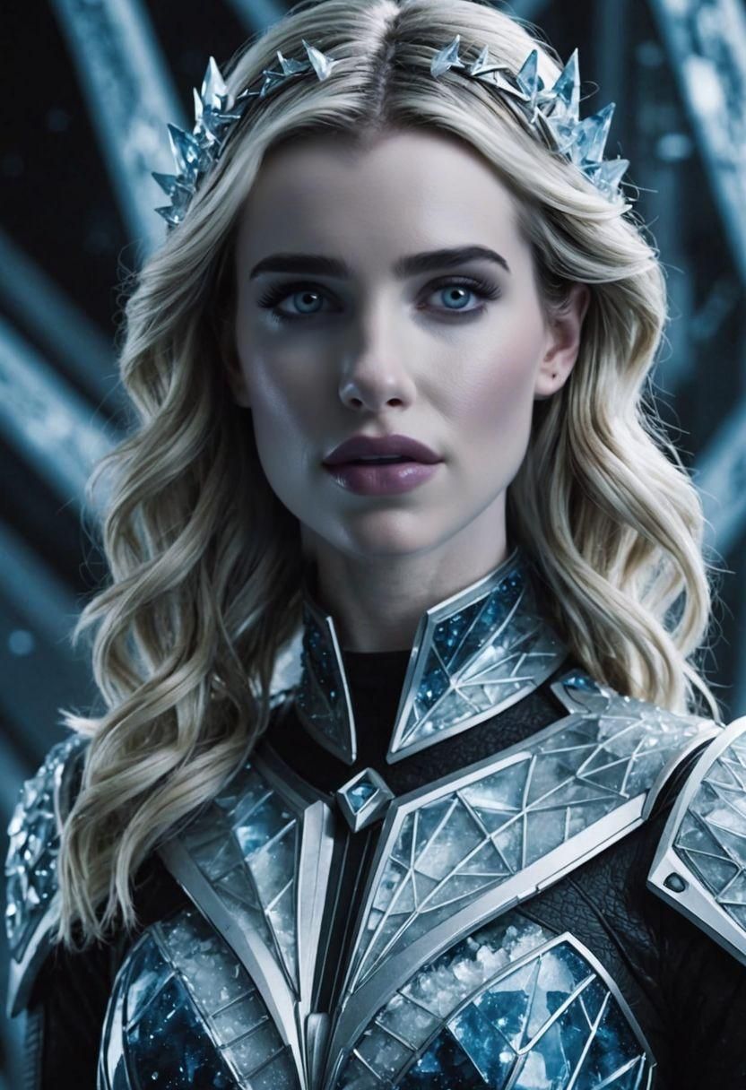 Emma Roberts as Cinematic Killer Frost