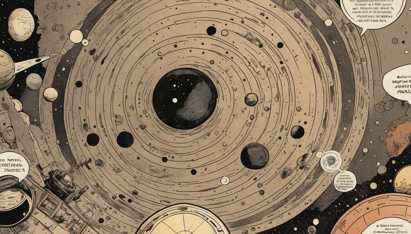 Mars Crashes into the Bermuda Triangle in Vintage Comic Book...