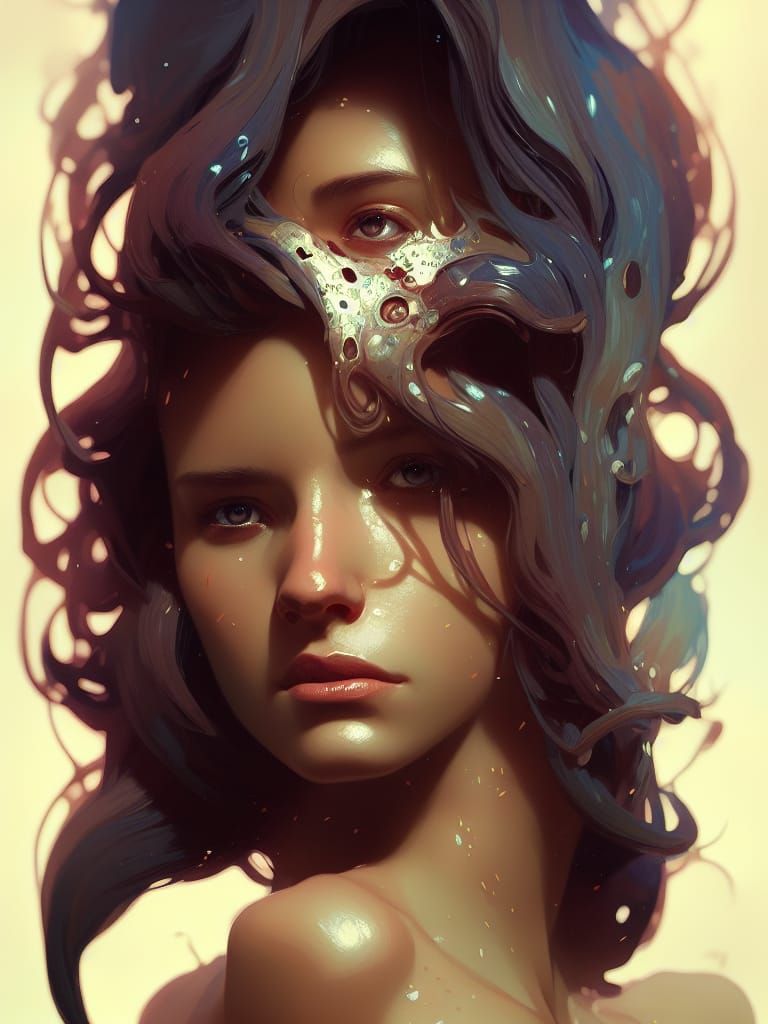 Ethereal Fantasy Portrait with Dynamic Lighting