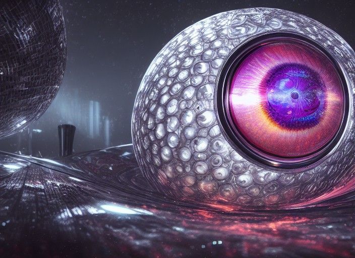 Lightspeed Liquid Inside Chrome Dyson Sphere