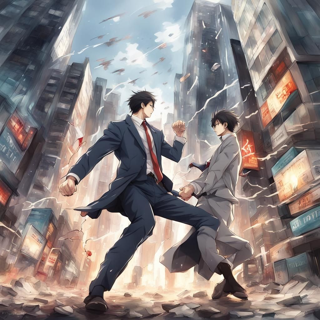 Epic Anime Fight: Man vs. City
