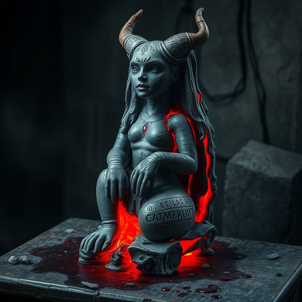 Cursed Idol of Female and Animal Fusion