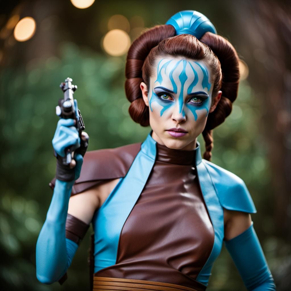 Aayla Secura in Professional Photography Style