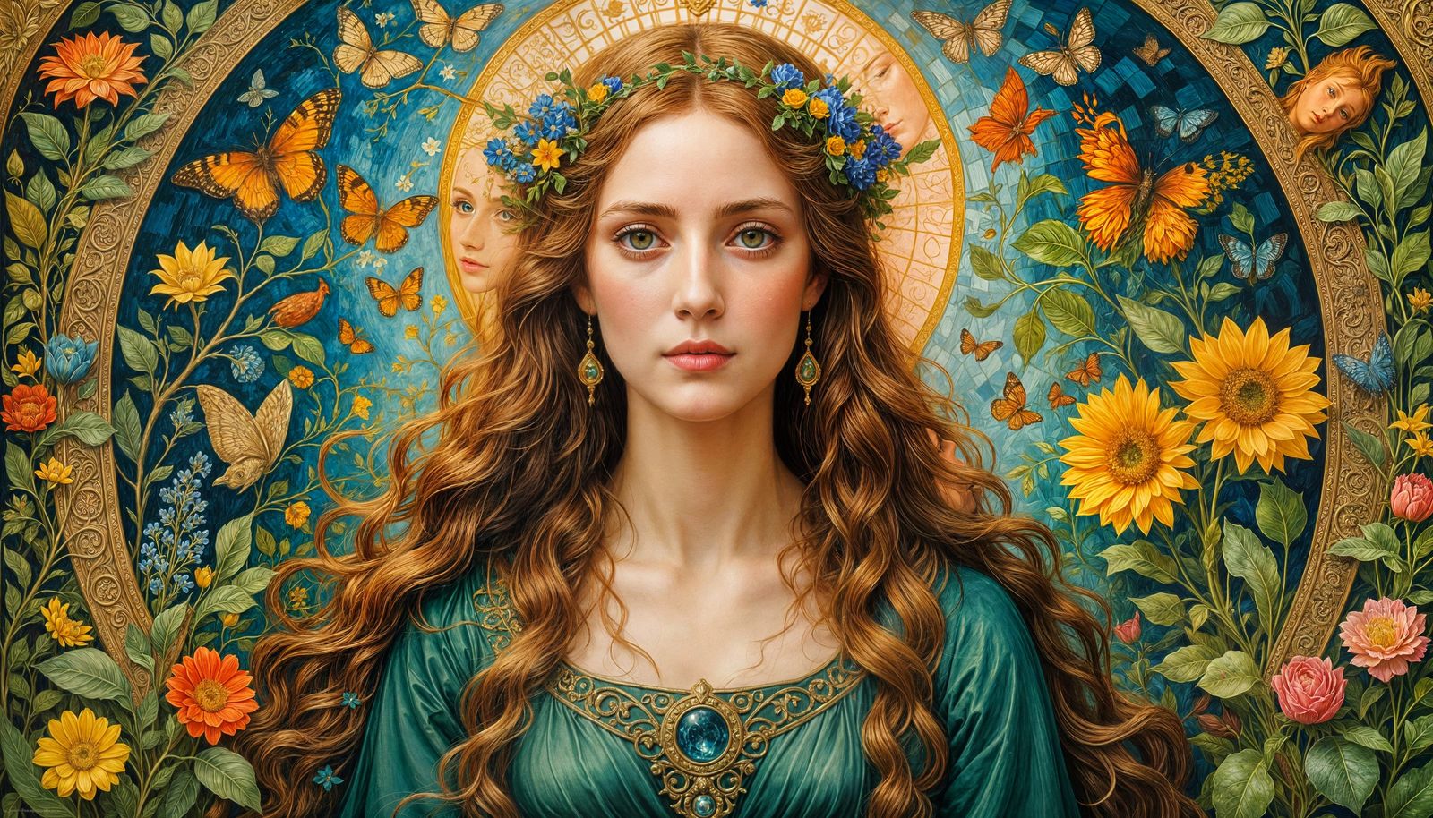 Soul's Three Lives: An Epic Impressionist Painting