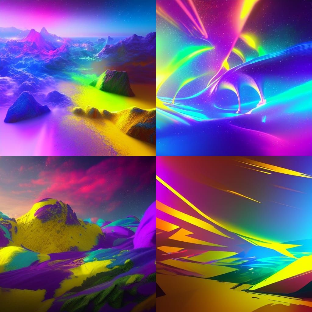 Colorful Dreamcore Artwork in 8K Resolution