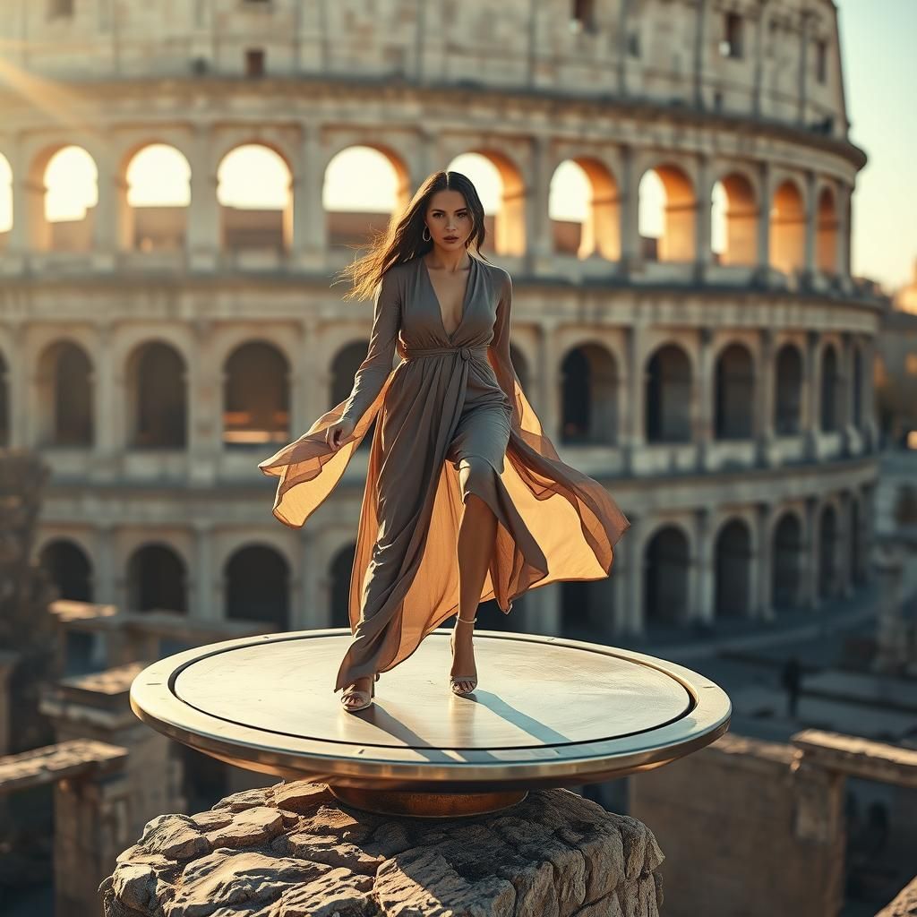 Bella Alien Ascends at the Colosseum