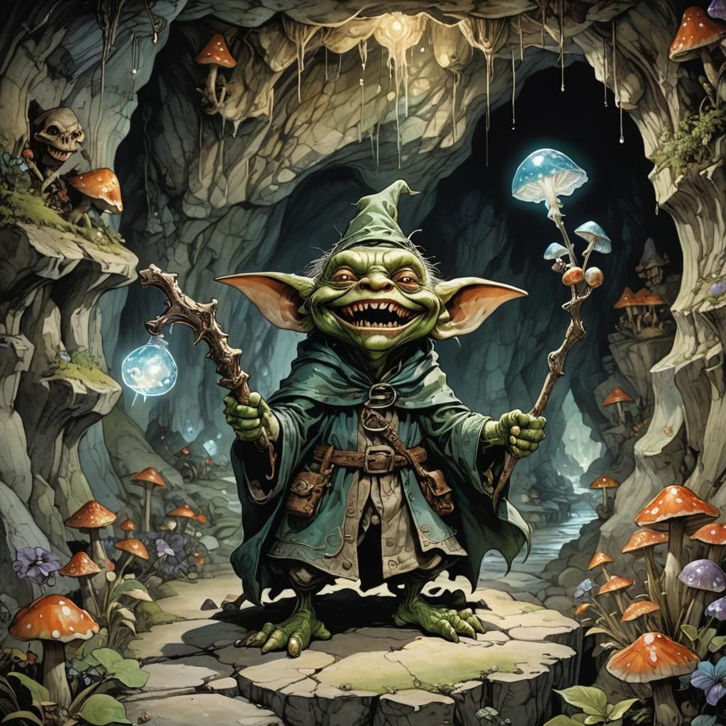 The Loony Goblin Wizard