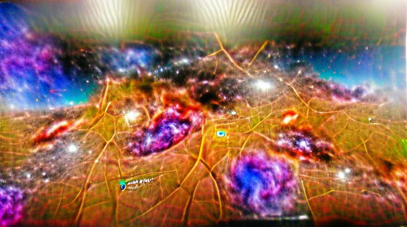 Spectacular Deep Space Explosion: A Science Fiction Universe