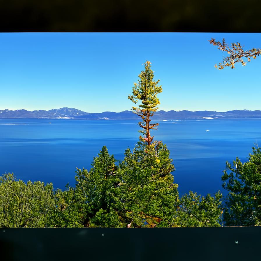 Lake Tahoe Landscape in 8K Resolution