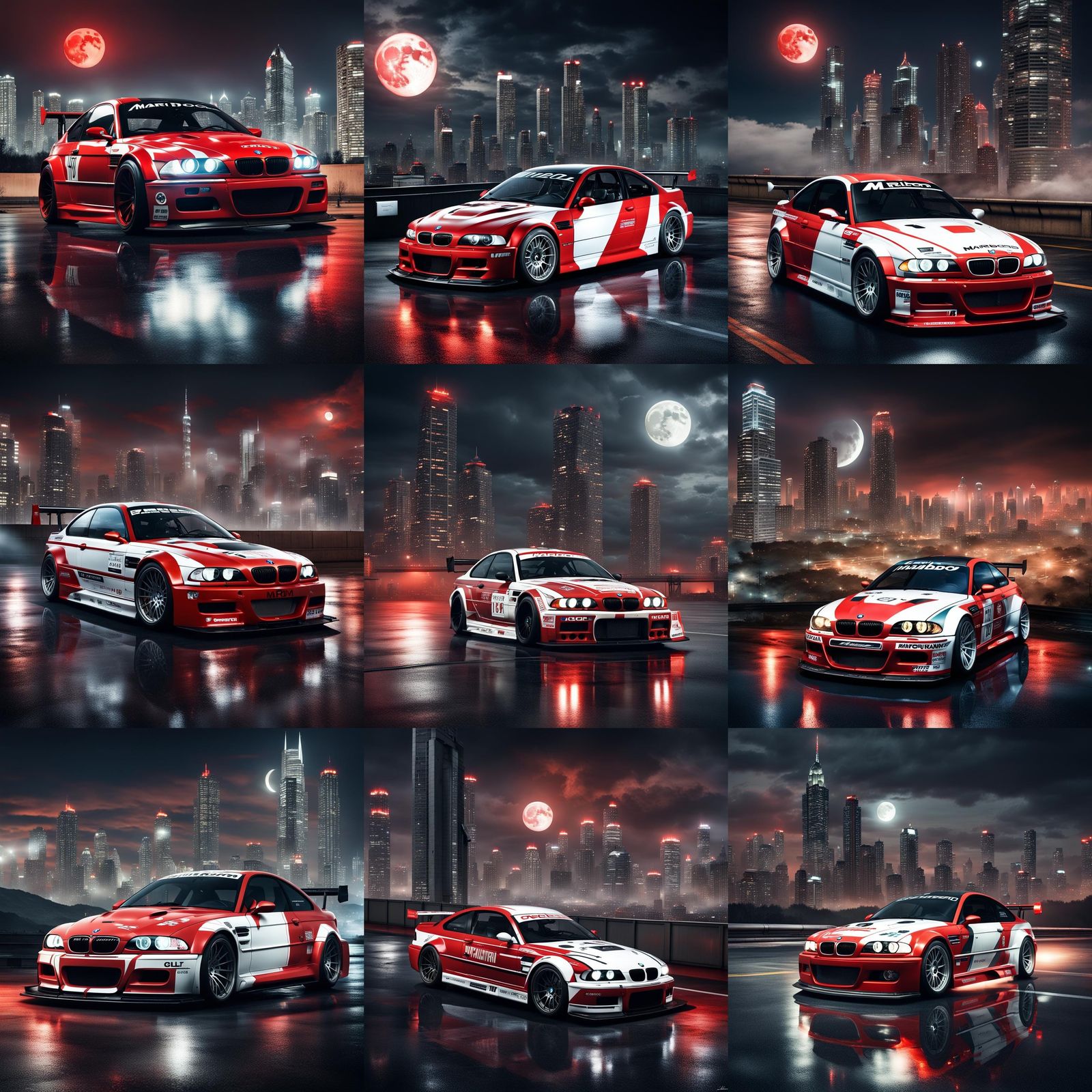 BMW M3 GTR MARLBORO WRAP