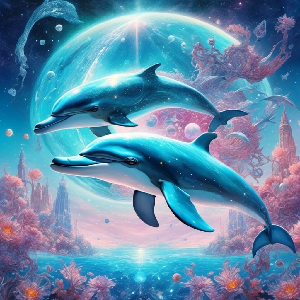 Lemurian Light Language: Dolphins in a Merkaba