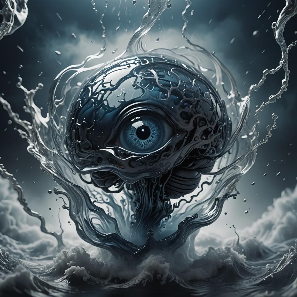 Glass A in Dark Fantasy 3D Render