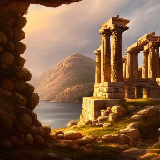 Acropolis of Athena in Greece: Mythological Landscape