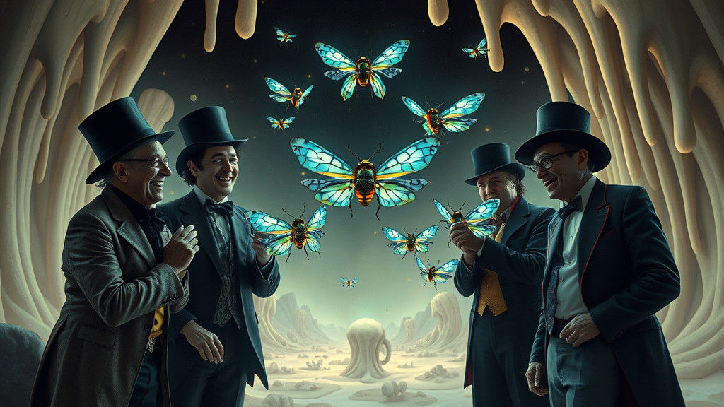 Eccentric Collectors Discover Glowing Cosmic Bugs