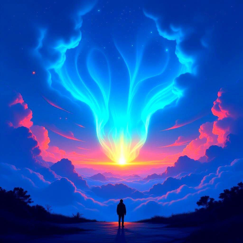 Abstract Phenomenon Generated by AI