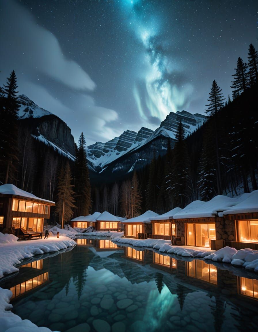 Interdimensional Banff Hot Springs: Species Transformation a...