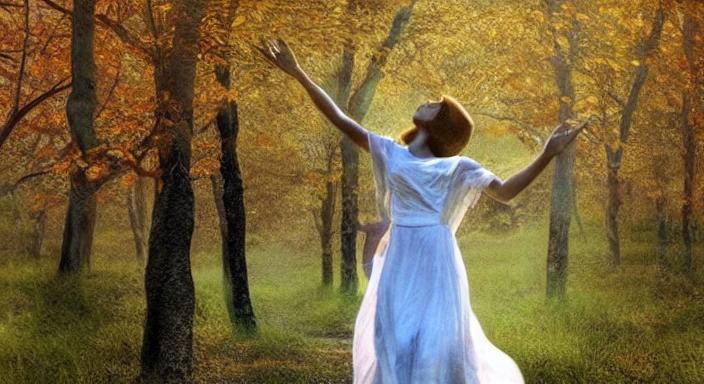 Heads in the Shade of Love: Ethereal Devotion