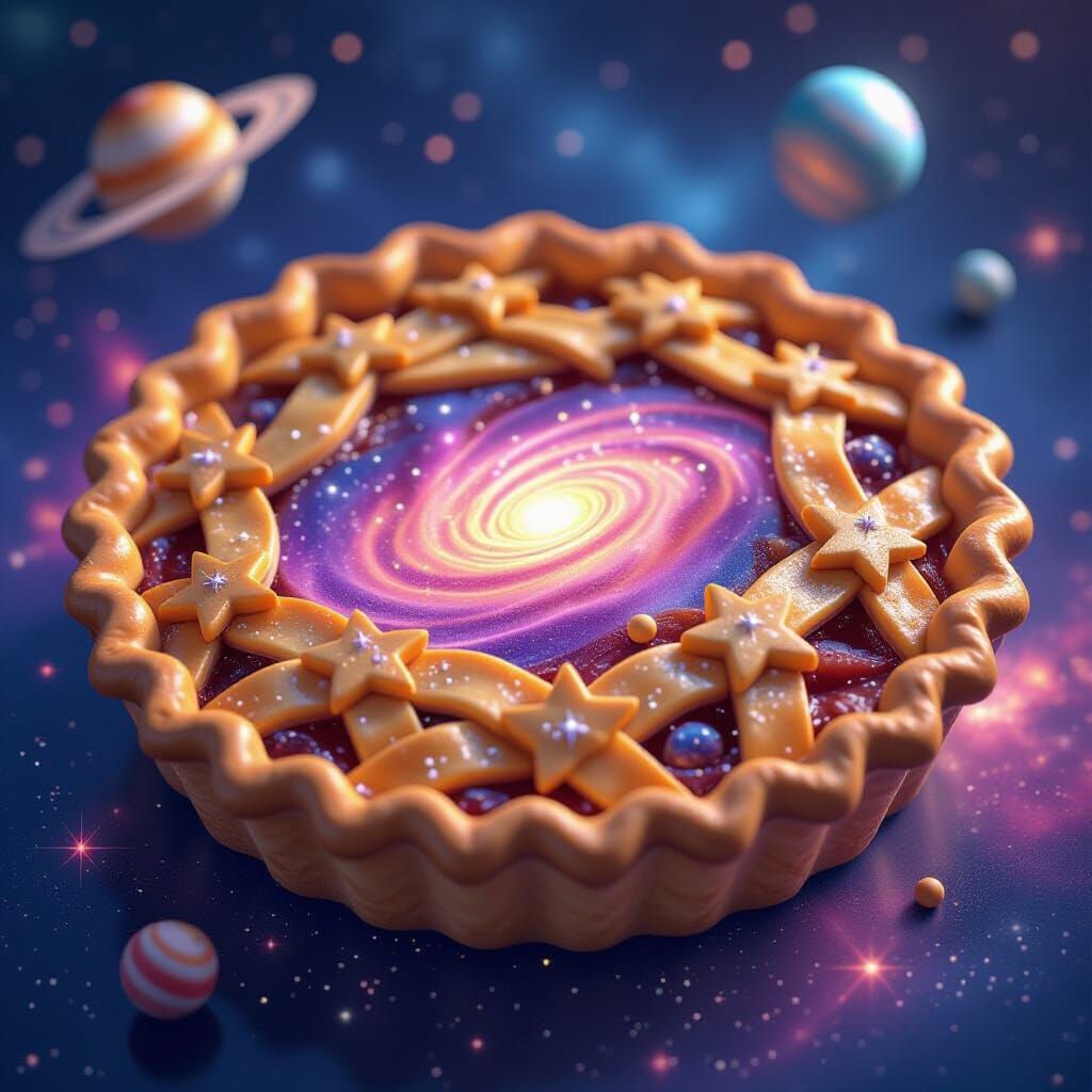 Cosmic Apple Pie Made of Stars and Galaxies